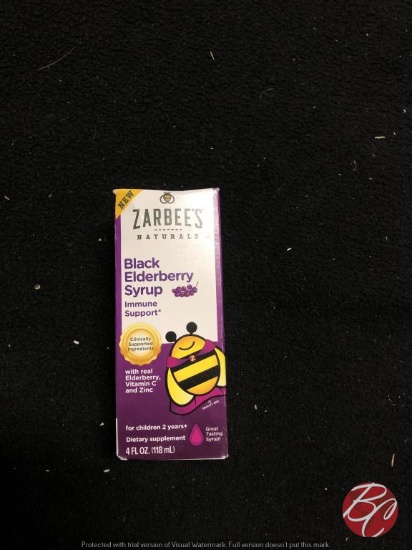 Zarbee Black Elderberry Syrup