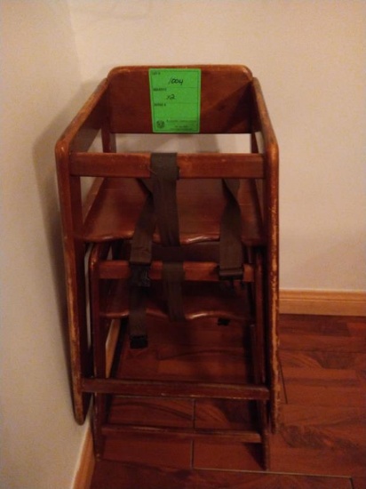 Wood High Chairs