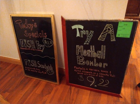 Wall Mount Chalk Board Special Boards