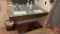 Wood Frame Granite Top 2-Well Sink 60