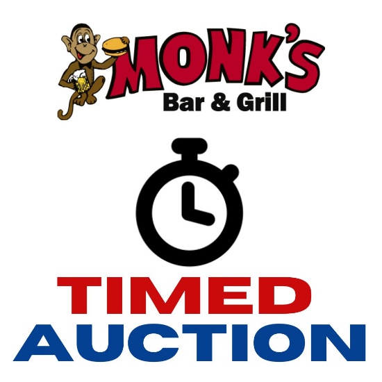 Monk's Bar & Grill Timed Auction A1215