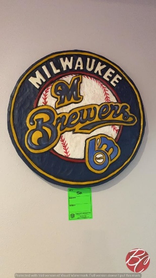 Milwaukee Brewers Decor (See Picture)