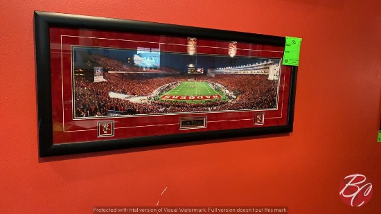 Wisconsin Badger "Camp Randall" Frame Picture