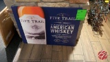 NEW Coors Whiskey Co. Five Trail Wall Decor