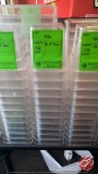 Cambro Clear Inserts 1/6 Size 6