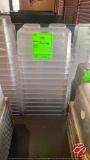 Cambro Clear Inserts 1/3 Size 6