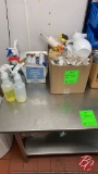 Assorted Lot Of Cleaning Supplies & Pizza Savers