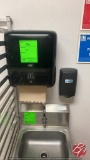 (1) Tork Paper Towel & Ecolab Soap Dispensers