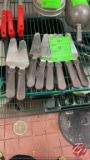 Stainless Steel Spatulas W/ Rubber Handles