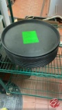 Cambro (Black) Round Serving Trays 16