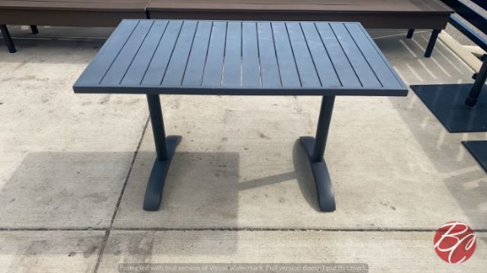 Outside Patio Tables 48"x27"x29"