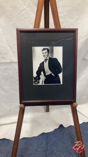 Framed Portrait Of Clark Gable 16x20