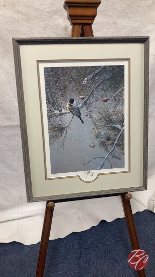 Framed Scott Zoellick Winter Charm