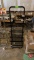 Metal Multi-Deck Merchandiser Rack W/ Casters 22