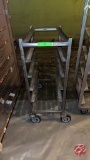 Alumium Half Size Deli Tray Cart W/ Casters