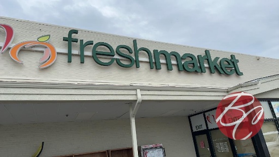 Freshmarket Lighted Sign