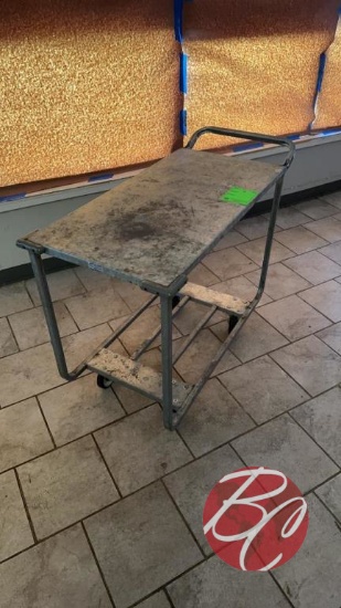 R.W. Rogers Aluminum Stock Cart W/ Casters