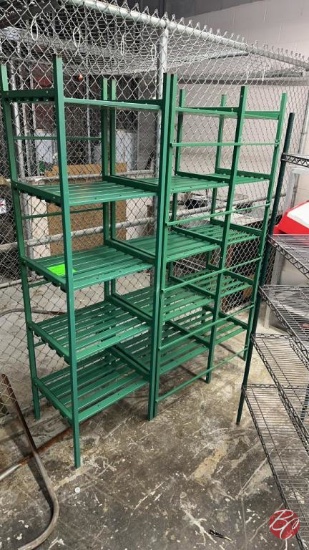 Metal Multi-Deck Inventory Racks | Online Auctions | Proxibid