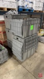 Vollrath 52647 Tote 'N Store Flip Top Totes