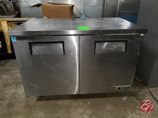True TUC Stainless Undercounter Cooler