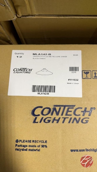 ConTech Lighting MLA142-B Metal Cone Shade(NEW)