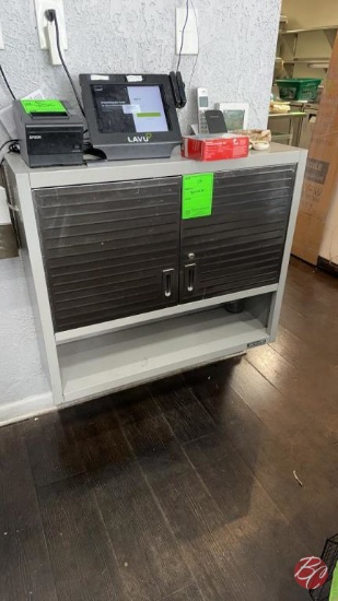 Ultra HD Metal Storage Cabinet 36" x 12" x 30"