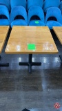 Solid Wood Restaurant Table W/ Heavy Duty Base 30