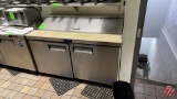 Atosa MSF8303GR Stainless 2-Door Prep Cooler 60