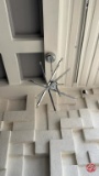 Chrome LED Hanging Light Fixtures