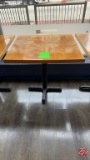Solid Wood Restaurant Table W/ Heavy Duty Base 30