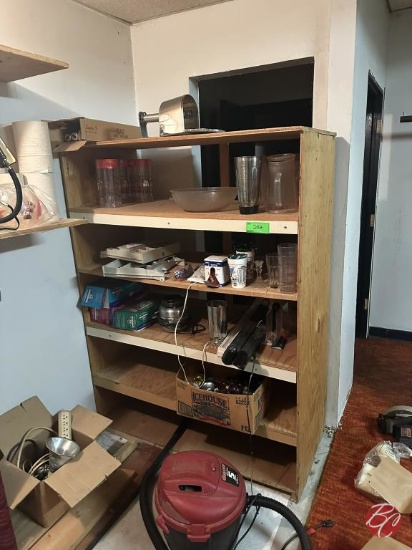 Contents of Shelving