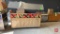 Wood Portable Island Bar W/ Ice Bin & Compartments