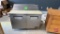 True TSSU-48-12 Stainless 2-Door Prep Cooler 48