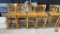 Wood High Top Bar Chairs