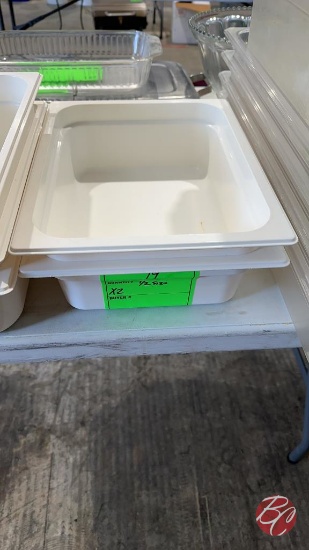 Cambro Inserts 1/2 Size 4" Deep