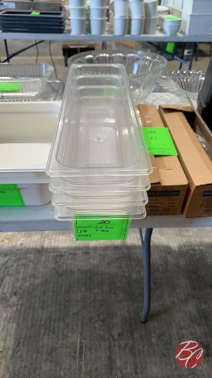 Cambro Inserts Full Size 4" Deep