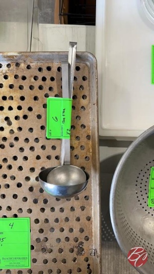 Stainless Steel Ladles 12oz & 4oz