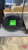Thunder Group PLST1400BL Round Serving Trays 14