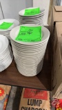 Ultima China 7 White/Cream Bread Plates 6-1/2