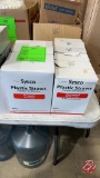 Sysco Plastic Straws Wrapped & Unwrapped 7.75