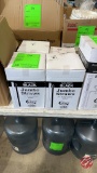 Choice Plastic Wrapped Black Jumbo Straws 7-3/4