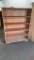 Wooden Shelving Unit On Casters