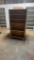 Wooden Shelving Unit On Casters