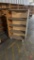 Wooden Shelving Unit On Caster