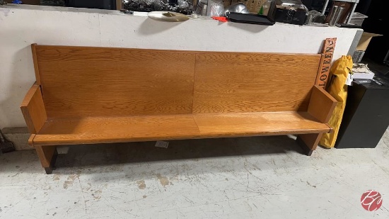 Church Pew Approx: 103"