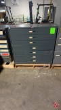Metal Five Drawer Parts/Tool Organizer