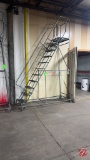 10- Step Rolling Safety Ladder