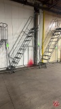 10- Step Rolling Safety Ladder