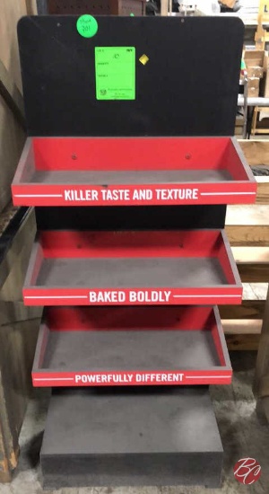 Killer Taste And Texture Wooden Merchandiser