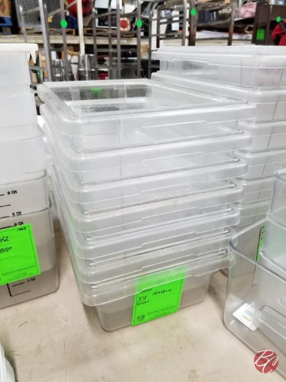 Rubbermaid  3504 Containers W/(1) Lid 5 Gal.